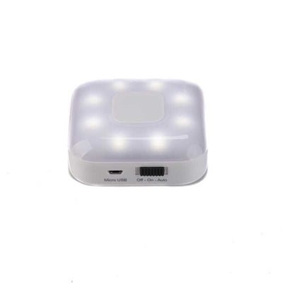 Luume LED Light – Dimmable Touch Lamp with USB Rechargeable Battery | Adhesive, Drill-Free & Ideal as Cabinet Lighting – 8 LED, 5-80lm
