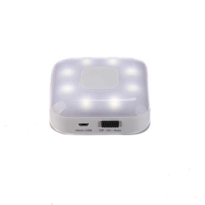 Luume LED Light – Dimmable Touch Lamp with USB Rechargeable Battery | Adhesive, Drill-Free & Ideal as Cabinet Lighting – 8 LED, 5-80lm
