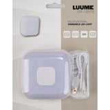 Luume LED Light – Dimmable Touch Lamp with USB Rechargeable Battery | Adhesive, Drill-Free & Ideal as Cabinet Lighting – 8 LED, 5-80lm