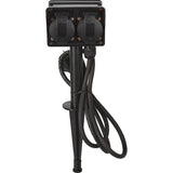 Premium Fxcontrol Tuinstekkerdoos 4-Voudig – Robuust, Waterdicht & Veilig – Voor Buitengebruik