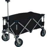 Foldable Wagon – Spacious & Portable | Max. 70 kg | Black | Handy for Holidays & Festivals