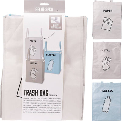 Trash Bags - Set Of 3