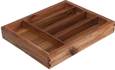 Acacia Cutlery Tray - Extendable
