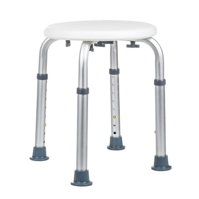 Adjustable Shower Stool – Aluminium – Anti-Slip – Max. 150 kg