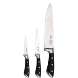 Bergner Infinity Chefs Vita Messenset – 3-Delig – Roestvrijstaal – Professionele Kwaliteit – Luxe Giftbox