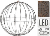 Lichtbol 240 LED – Metaal Ø40 cm | Extra Warm Wit, Timer & Energiezuinig