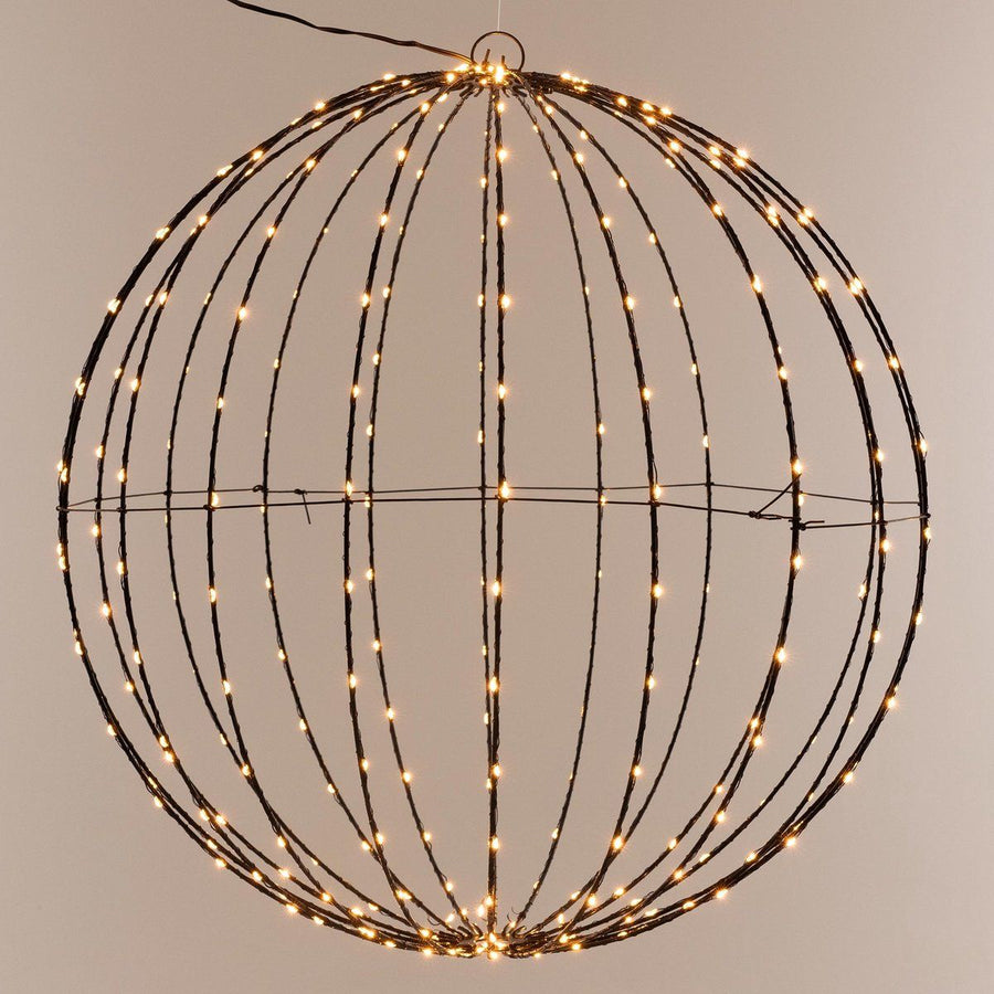 Lichtbol 240 LED – Metaal Ø40 cm | Extra Warm Wit, Timer & Energiezuinig