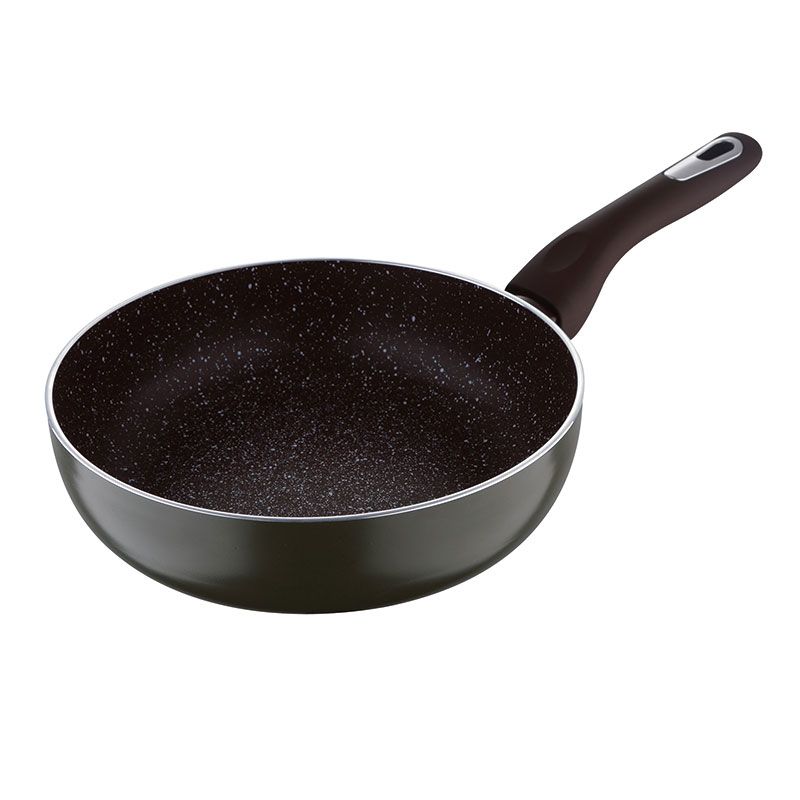 San Ignacio Frying Pan 26 cm – Non-Stick Marble Coating | Ergonomic Soft-Touch Handles | Induction & Dishwasher Safe