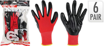 Fx Tools Work Gloves - 6 Pairs