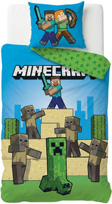 Minecraft Duvet Cover - Single - 140 x 200 cm