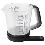 Excellent Houseware Kitchen Scale with Measuring Cup – 1200 ml | Up to 5 kg, LED Display & Tare Function | Fast, Accurate & Reliable