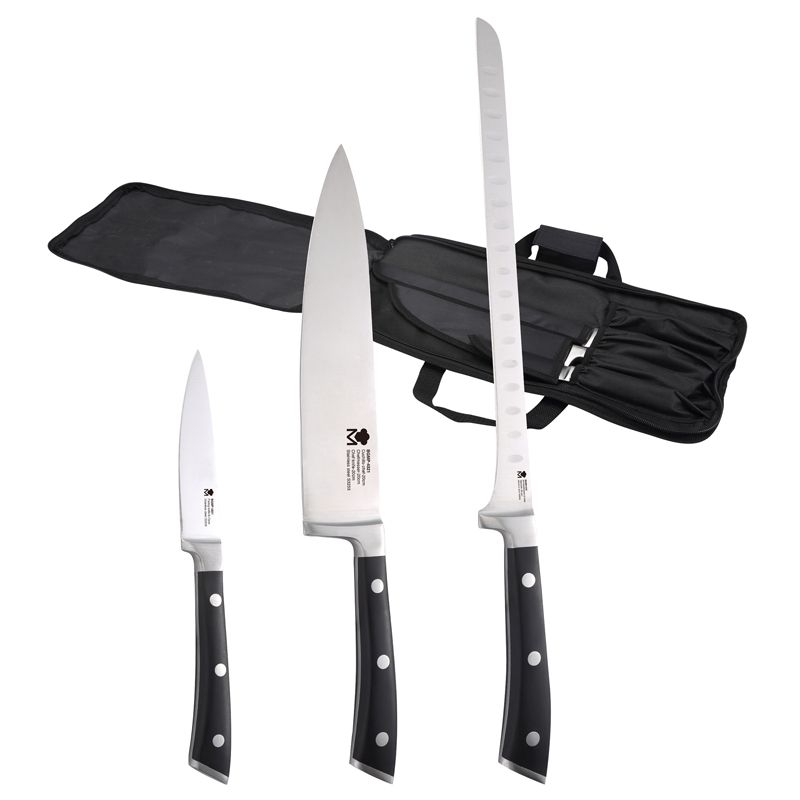 Bergner Masterpro Foodies Messenset 3-Delig – Roestvrijstaal, Professioneel & Duurzaam