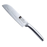 Bergner Messenset 5-Delig Met Magneetblok – RVS & Bamboe – Ergonomisch, Veilig & Duurzaam