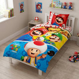 Super Mario Duvet Cover - Single - 140 x 200 cm