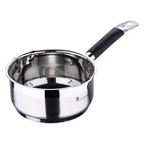 Indispensable Kitchen Helper! Bergner Masterpro Saucepan Ø16 cm – Stainless Steel Saucepan 1.3L – Foodies Collection
