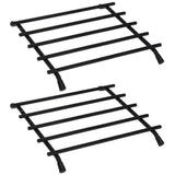 Excellent Houseware Set of 2 Pan Trivets – 20x20 cm Steel | Premium, Durable & Scratch-Resistant