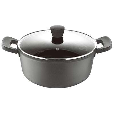 Bergner Retro Saucepan – 20 cm – Induction-Suitable – 2.5L – Cast Aluminum & ILAG Non-Stick – Durable & Stylish
