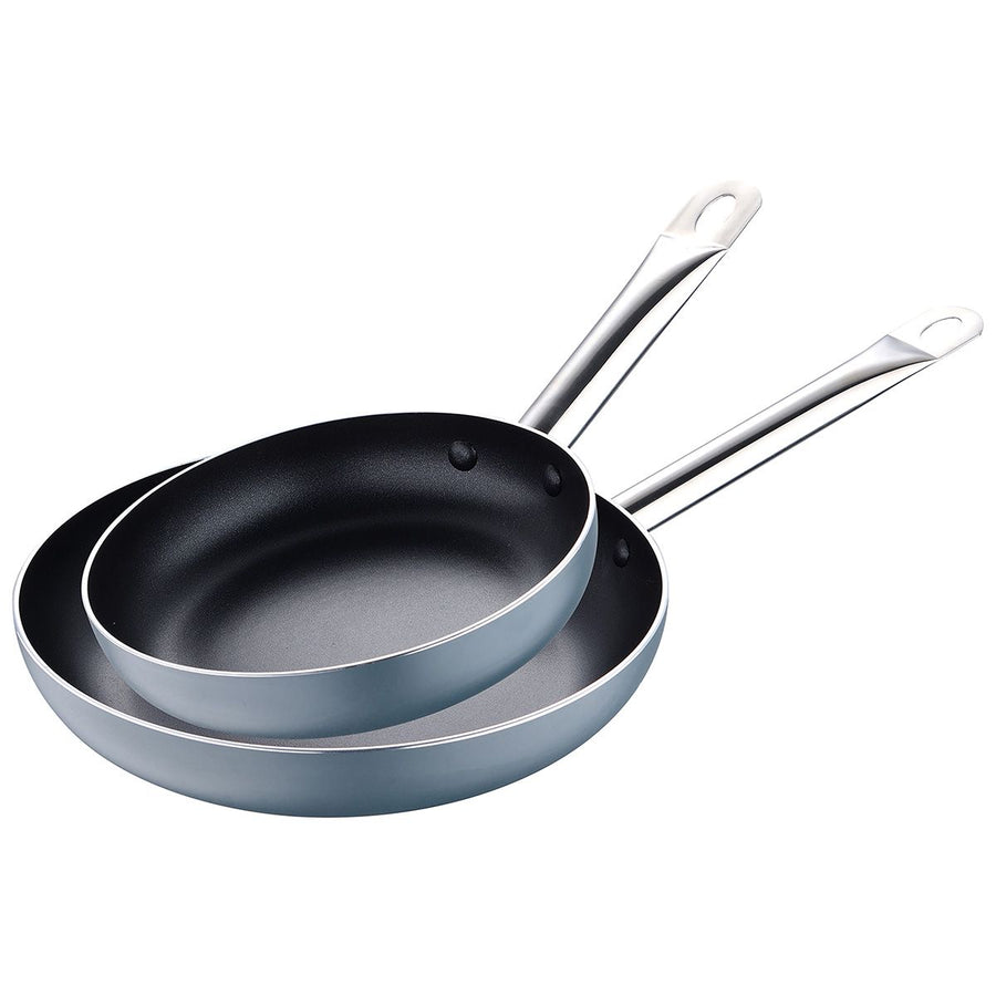 Bergner Topkwaliteit Chef Koekenpannenset – 20+28 cm – Inductie, Snelle Warmtegeleiding & ILAG Non-Stick Coating – Duurzaam & Efficiënt