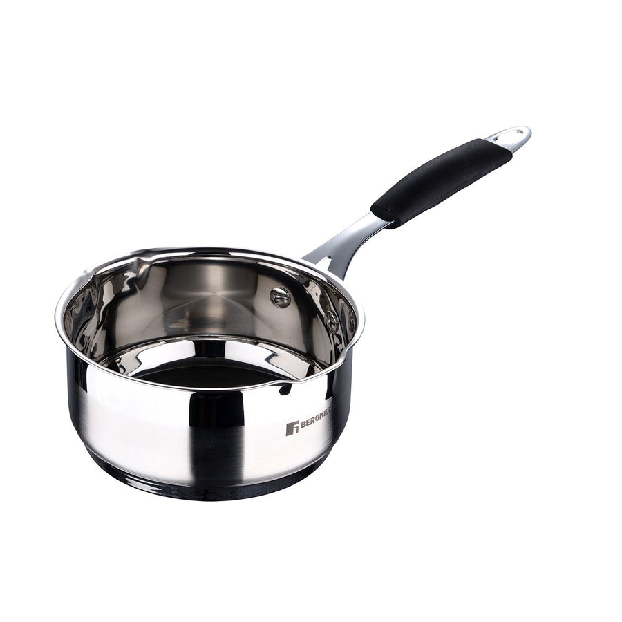 Bergner Midnight Stainless Steel Saucepan - Induction - 1.3 L