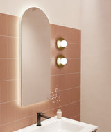 Delta Crown™ Luxe Disc Wandlamp