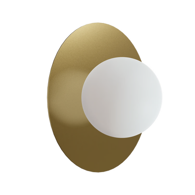 Delta Crown™ Luxe Disc Wandlamp