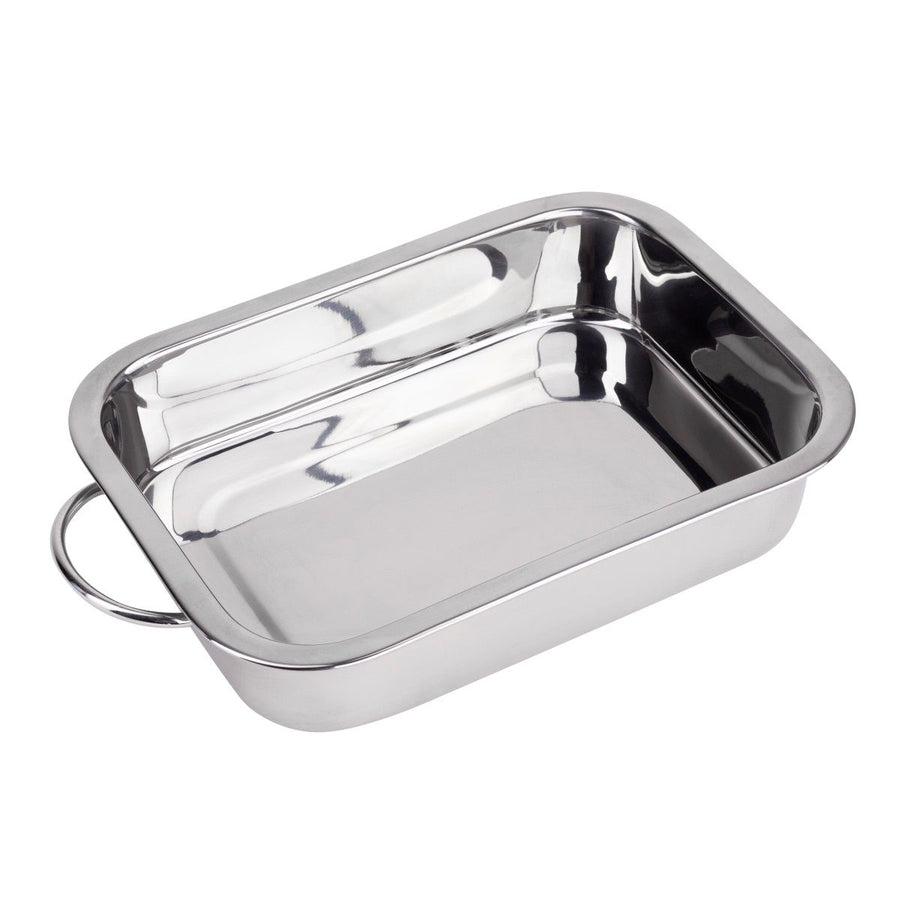 Renberg Lasagneschaal – 32x23 cm RVS | Oven- en Koelkastgeschikt, Duurzaam & Stijlvol