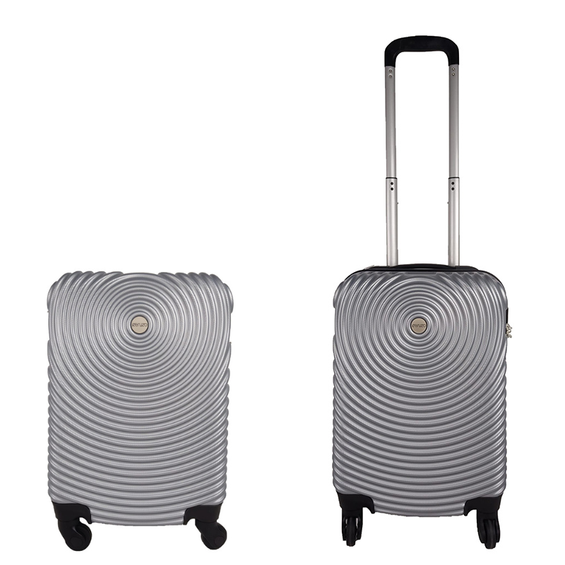 Ceruzo Premium Carry-On Suitcase – 51.5 cm Grey | Hardcase, Ultra Sturdy & Modern Design | 360° Spinner Wheels & Combination Lock