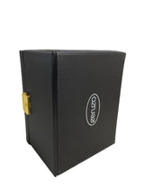 Ceruzo Luxury Jewelry Box with Mirror – Black PU Leather Jewelry Case, 3 Layers & 12 Compartments – Perfect for Rings, Necklaces & Bracelets