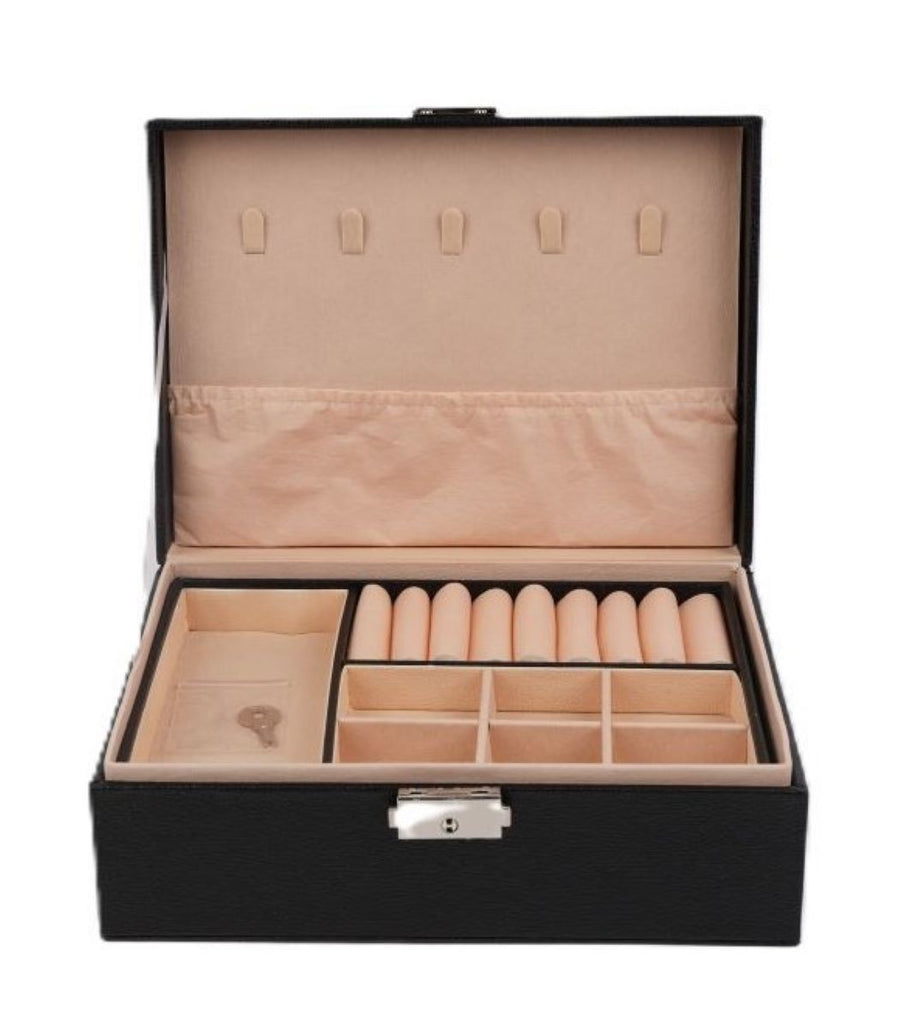 Ceruzo Jewelry Box - 2 Layers - Jewelry Organizer
