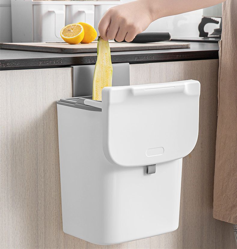 Ceruzo Waste Bin - With Sliding Lid - 9 Liter - GFL Countertop Bin