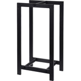 Ceruzo Haardhoutrek – 30 x 23 x 60 cm – Mat Zwart | Stijlvolle Opslag Voor Brandhout