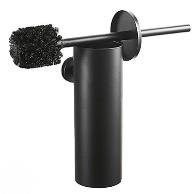 Ceruzo Toilet Brush – Luxury Wall Mount – Robust Stainless Steel & Stylish Black – Hygienic & Durable