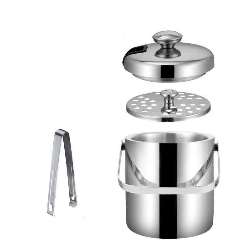 Ceruzo Ice Bucket - Stainless Steel - 1.3 Liters