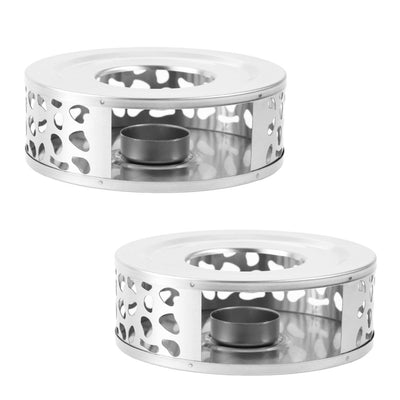 Ceruzo 2x Tea Light Holder – Stainless Steel