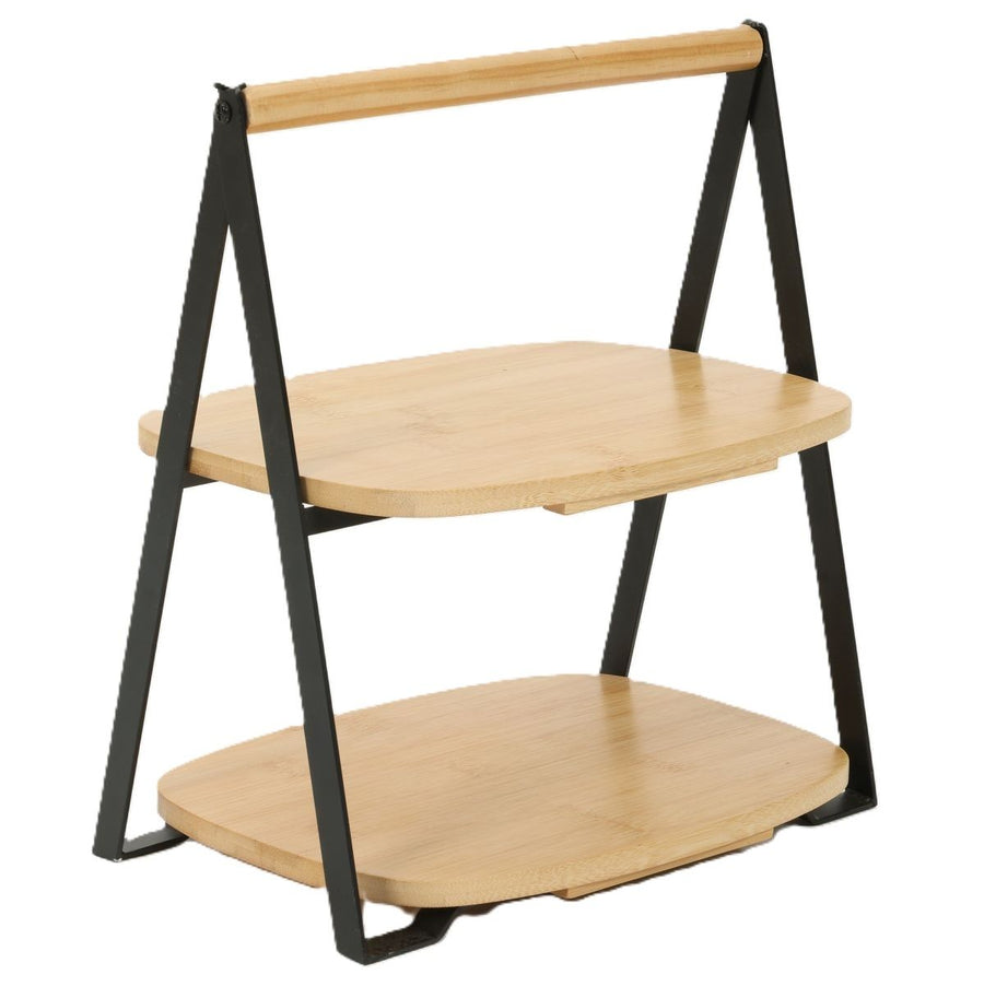 Ceruzo Etagere - Bamboo - Height 30 Cm