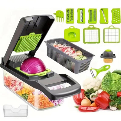 Mandoline - Vegetable Slicer - 16-Piece
