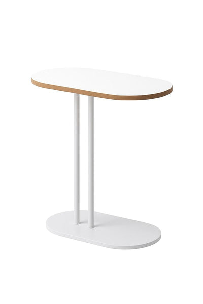 Ceruzo Side Table - White - 58X34X60