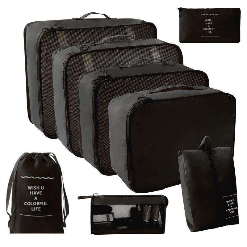 Ceruzo Packing Cubes - Travel Organizers - Set of 8