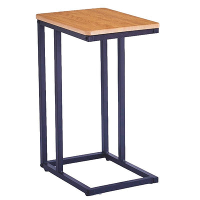 Ceruzo Side Table - Couch Table - Metal And MDF - Natural