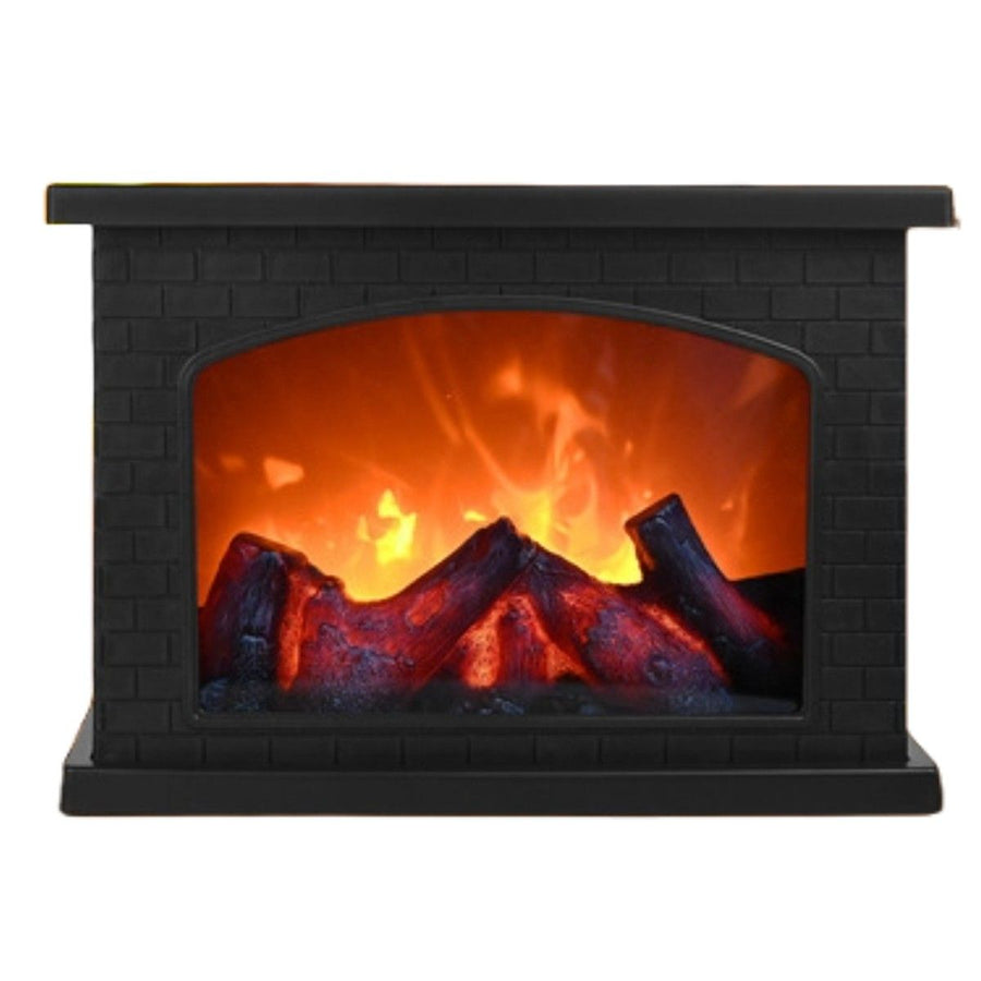 Ceruzo LED Fireplace - 28X12X20