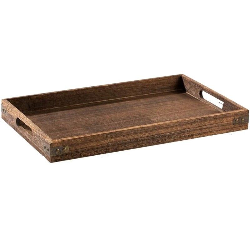 Ceruzo Tray 40 X 28 Cm - Paulownia Wood