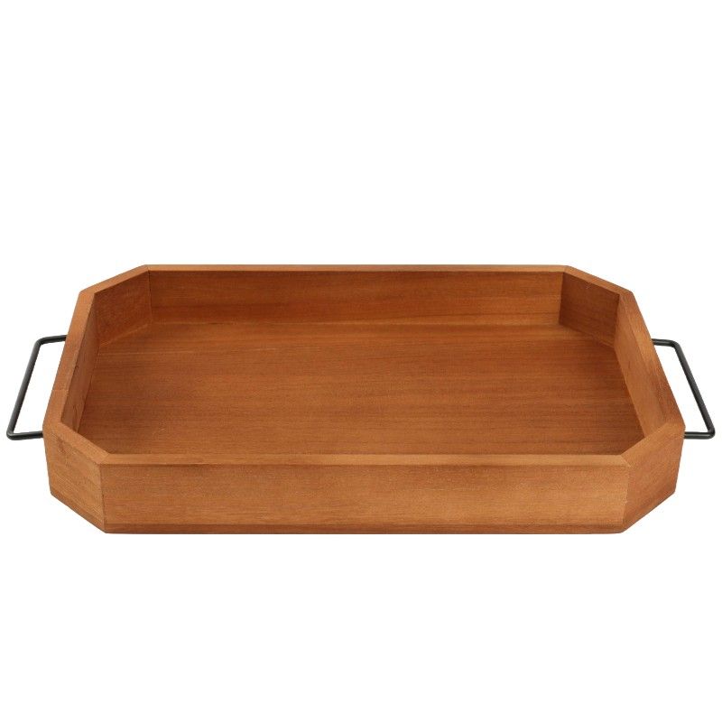 Ceruzo Tray 39 X 25 Cm - Paulownia Wood