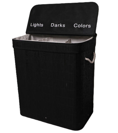 Ceruzo Laundry Basket With 3 Compartments - Laundry Sorter