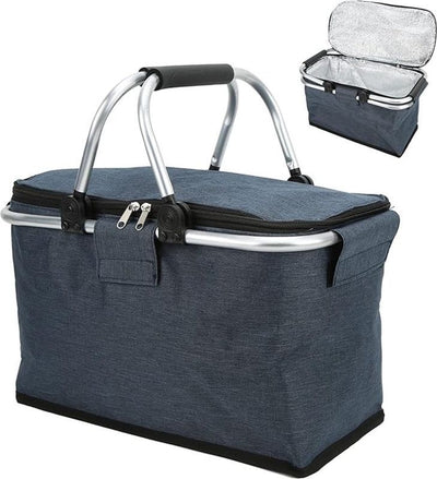 Ceruzo Cooler Basket Blue - Picnic Basket