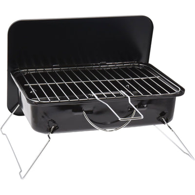 Portable Tabletop Barbecue – Ultra-Compact & Robust Mini BBQ for Balcony, Camping, Park or Beach – Lightweight, Durable & Ready to Grill