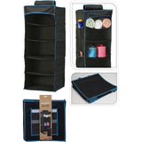 Redcliffs Tent Organizer - 5 Compartments + 2 Side Pockets - Durable, Water-Repellent & Spacious - Ideal for Tent, Caravan or Home