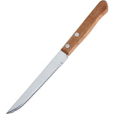 Vaggan Steak Knife Set 6-Piece – 21 cm – Perfect For BBQ & Dinner