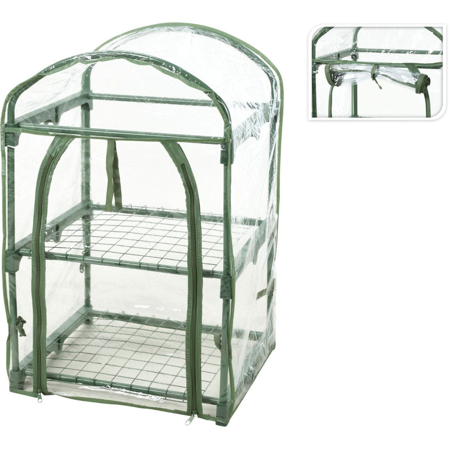 Progarden kweekkas 2 Verdiepingen – 50x45x84 cm – Duurzaam PVC & Metaal – Veilig Planten Kweken & Snelle Groei