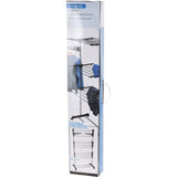 Storage Solutions Drying Rack Tower – Foldable & Portable – 17 Metres Drying Length – White