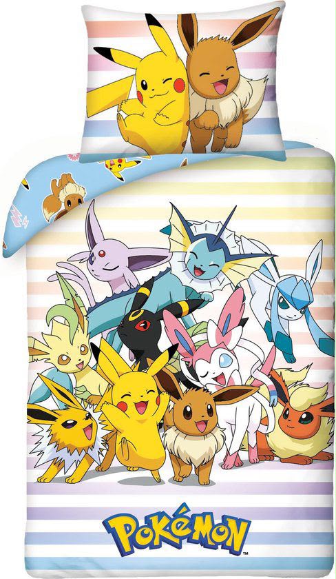 Pokémon Duvet Cover 140 x 200 cm